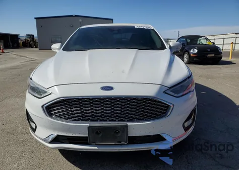 2019 Ford Fusion Titanium из США, поврежденный, VIN 3FA6P0D99KR184586